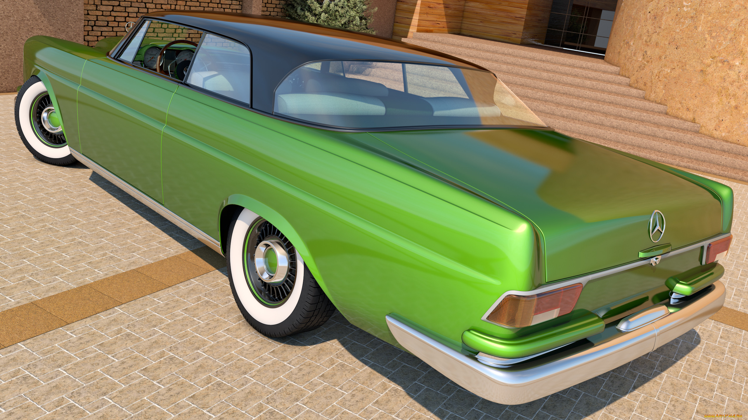 , 3, benz, 300se, mercedes, 1961